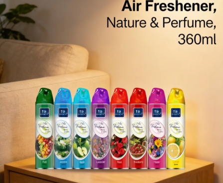 ROCKIYA Air Freshener Spray, Long-Lasting Odor Eliminator for Car, Home & Office Fresh